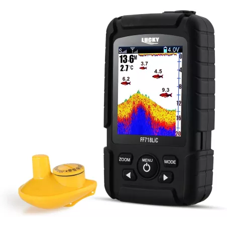 LUCKY Portable Fish Finder, le sonar de pêche portable